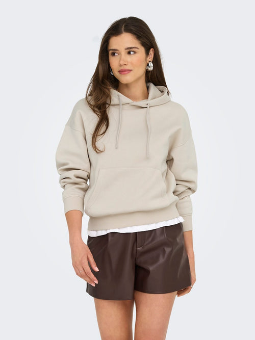 ONLY Sweatshirt Beige