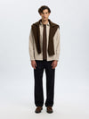 SELECTED HOMME Gebürstet Twist Hemd Egret