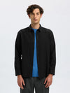 SELECTED HOMME Gebürstet Twist Hemd Black