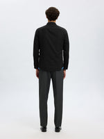 SELECTED HOMME Gebürstet Twist Hemd Black