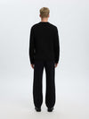 SELECTED HOMME Strick Polo Pullover Black