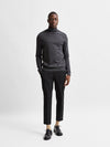 SELECTED HOMME Rollkragen Pullover Antracit