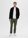 SELECTED HOMME Sweat Bomber Jacke Black