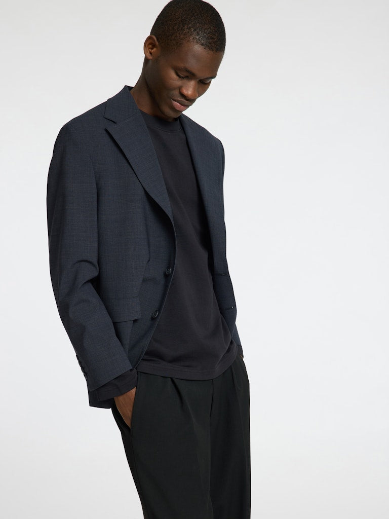 SELECTED HOMME Loose Longsleeve Black