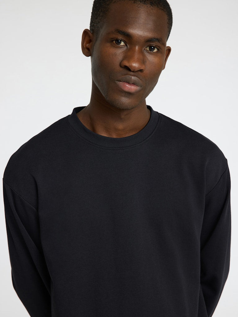 SELECTED HOMME Loose Longsleeve Black