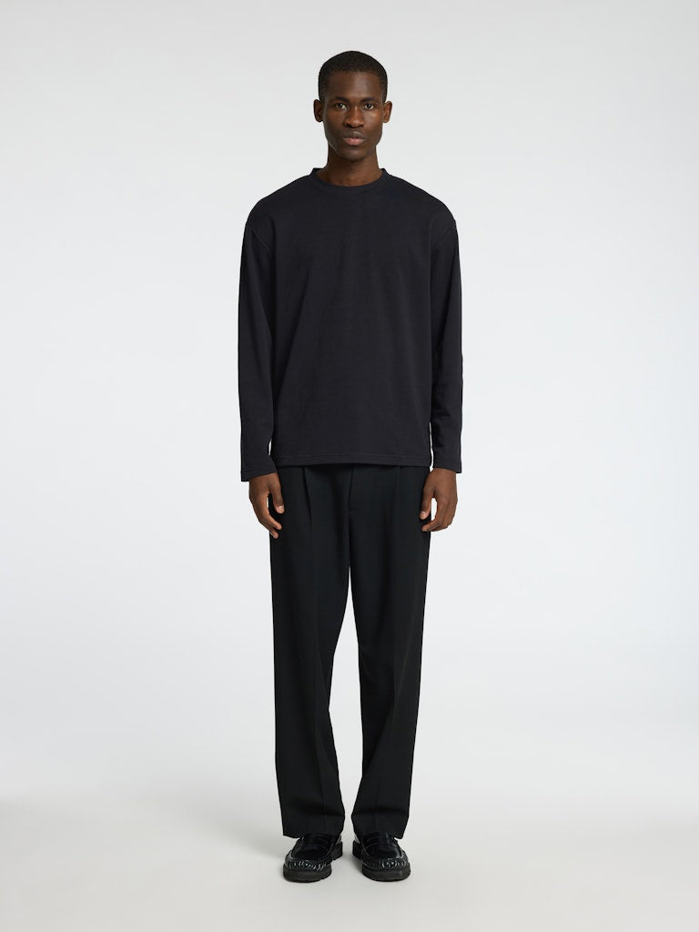 SELECTED HOMME Loose Longsleeve Black