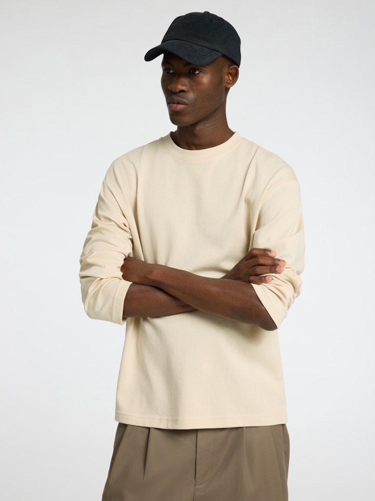 SELECTED HOMME Loose Longsleeve Oatmeal