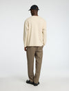 SELECTED HOMME Loose Longsleeve Oatmeal