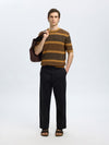 SELECTED HOMME Strick Shirt Chipmunk Black
