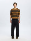 SELECTED HOMME Strick Shirt Chipmunk Black