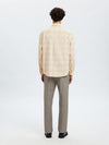 SELECTED HOMME Cord Hemd Egret