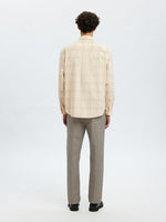 SELECTED HOMME Cord Hemd Egret