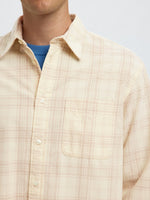SELECTED HOMME Cord Hemd Egret