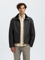 SELECTED HOMME Cord Hemd Egret