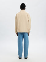 SELECTED HOMME Cord Overshirt Oatmeal