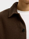 SELECTED HOMME Struktur Overshirt Delicioso