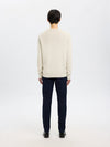 SELECTED HOMME Struktur Pullover Oatmeal