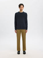 SELECTED HOMME Struktur Pullover Sky Captain