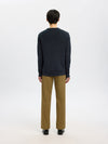 SELECTED HOMME Struktur Pullover Sky Captain