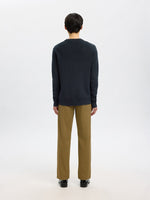 SELECTED HOMME Struktur Pullover Sky Captain