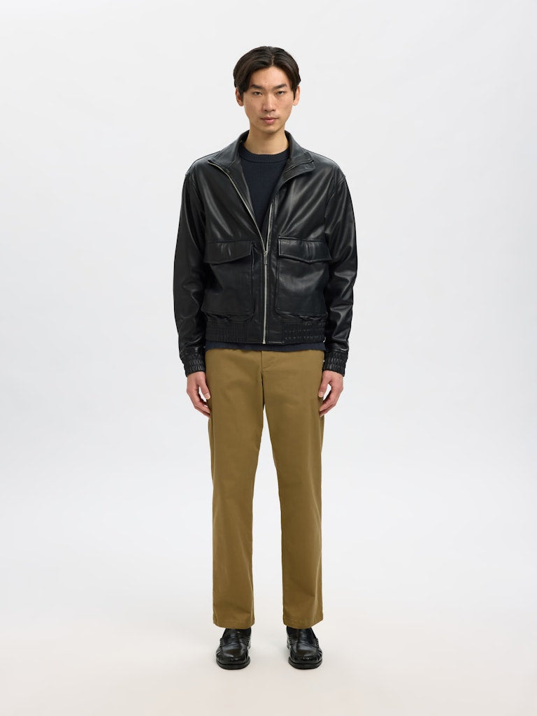 SELECTED HOMME Struktur Pullover Sky Captain