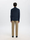 SELECTED HOMME Half Zip Pullover Sky Captain