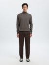 SELECTED HOMME Rollkragen Pullover Morel Twist