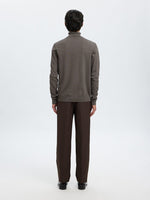 SELECTED HOMME Rollkragen Pullover Morel Twist