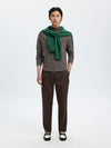 SELECTED HOMME Rollkragen Pullover Morel Twist