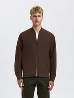 SELECTED HOMME Leichte Struktur Jacke Demitasse