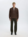 SELECTED HOMME Leichte Struktur Jacke Demitasse