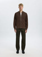 SELECTED HOMME Leichte Struktur Jacke Demitasse