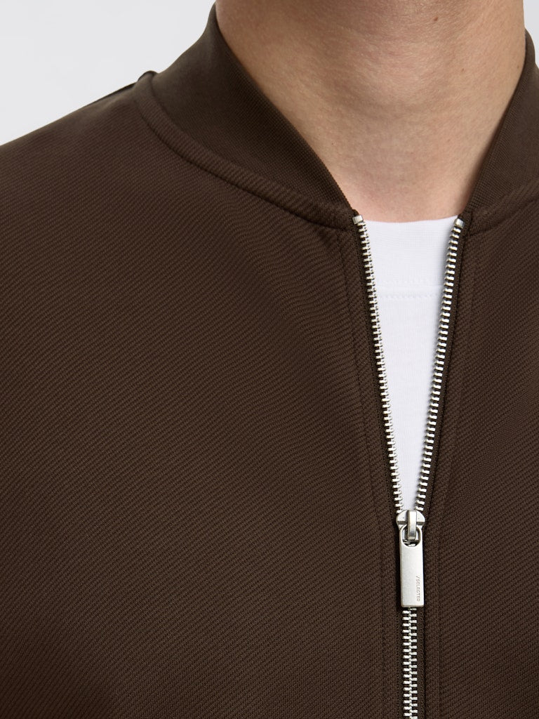 SELECTED HOMME Leichte Struktur Jacke Demitasse