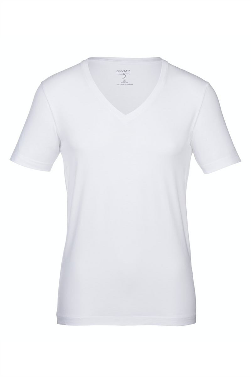 OLYMP Unterzieh T-Shirt Level 5 body fit Weiss