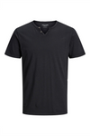 JACK & JONES Split T-Shirt Black