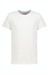 SUBLEVEL Strick T-Shirt White