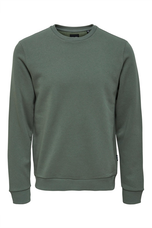 ONLY & SONS Sweatshirt Castor Gray - Rohbau
