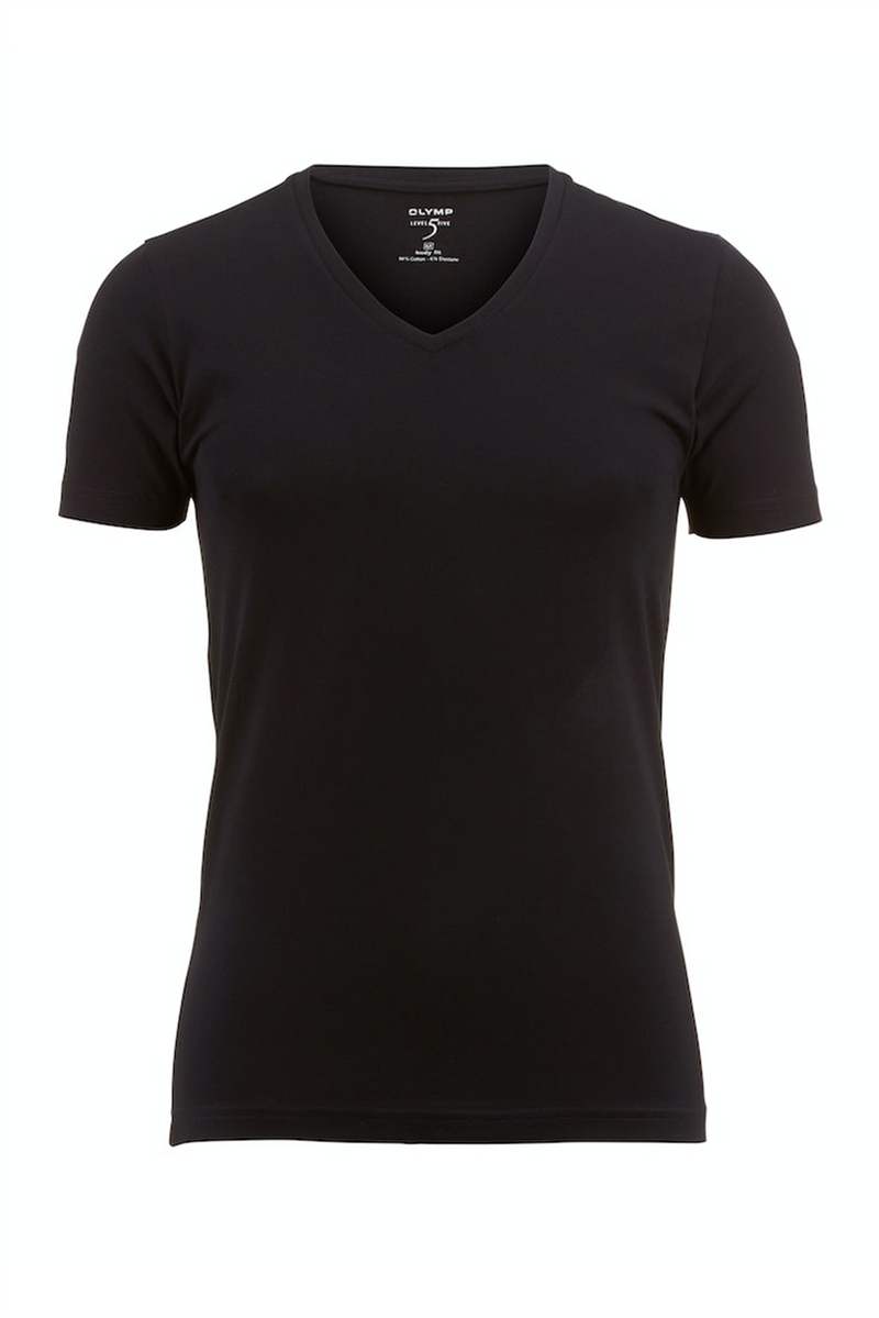 OLYMP Unterzieh T-Shirt Level 5 body fit Schwarz