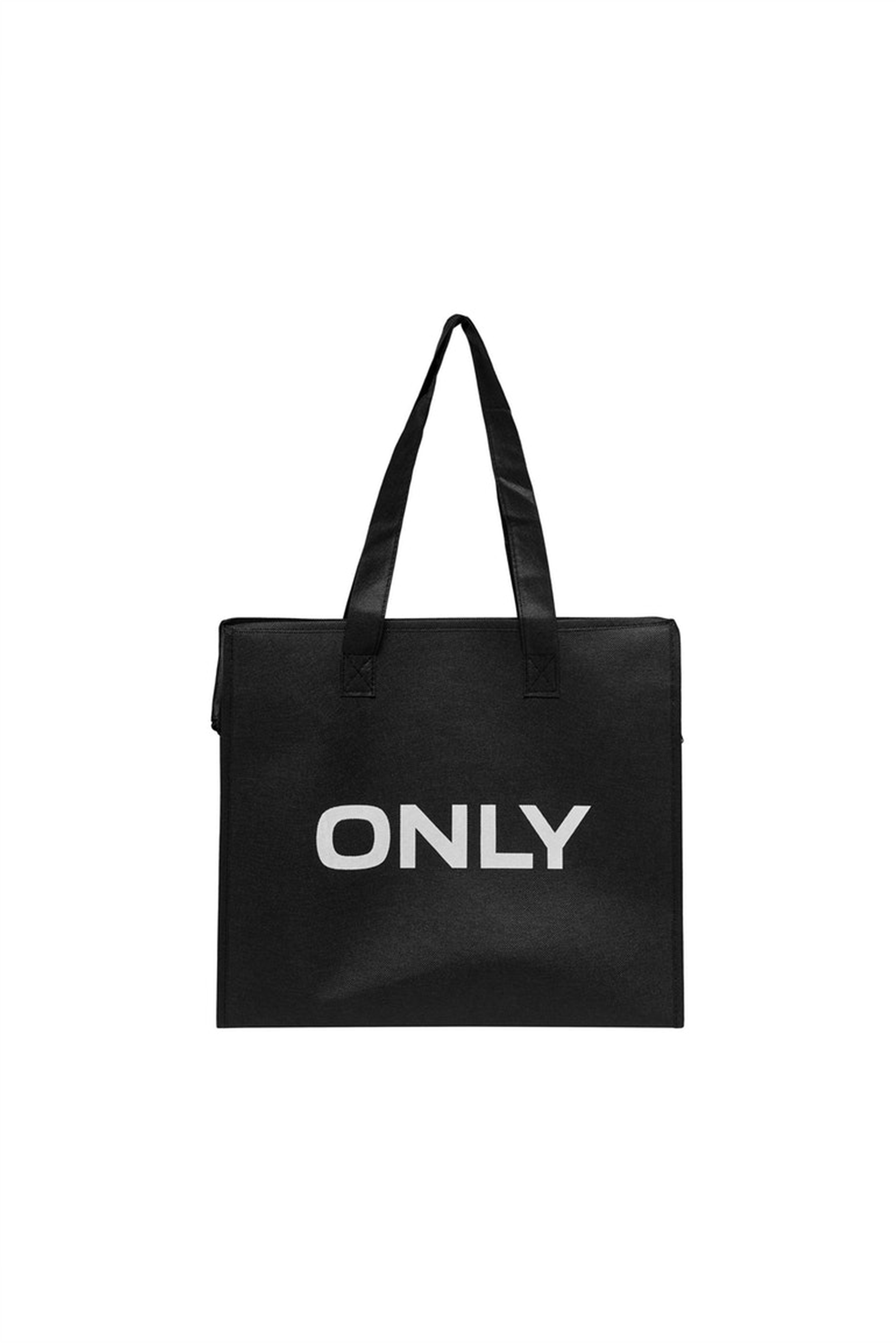 ONLY Shopping Bag Black Rohbau