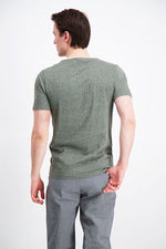 LINDBERGH T-Shirt DK Green Mix