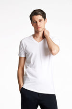 LINDBERGH V Neck T-Shirt White
