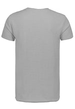 EIGHT 2 NINE Strick T-Shirt Light Grey