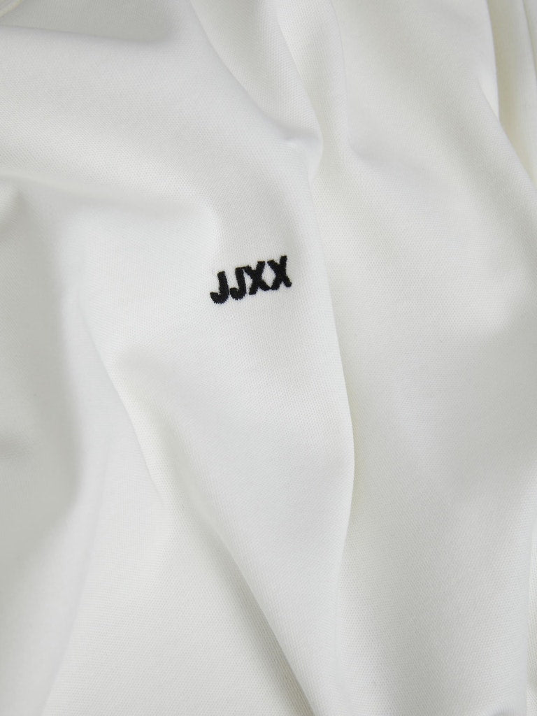 JJXX T-Shirt Snow White Black Emb