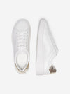 ONLY SHOES Sneaker White Gold