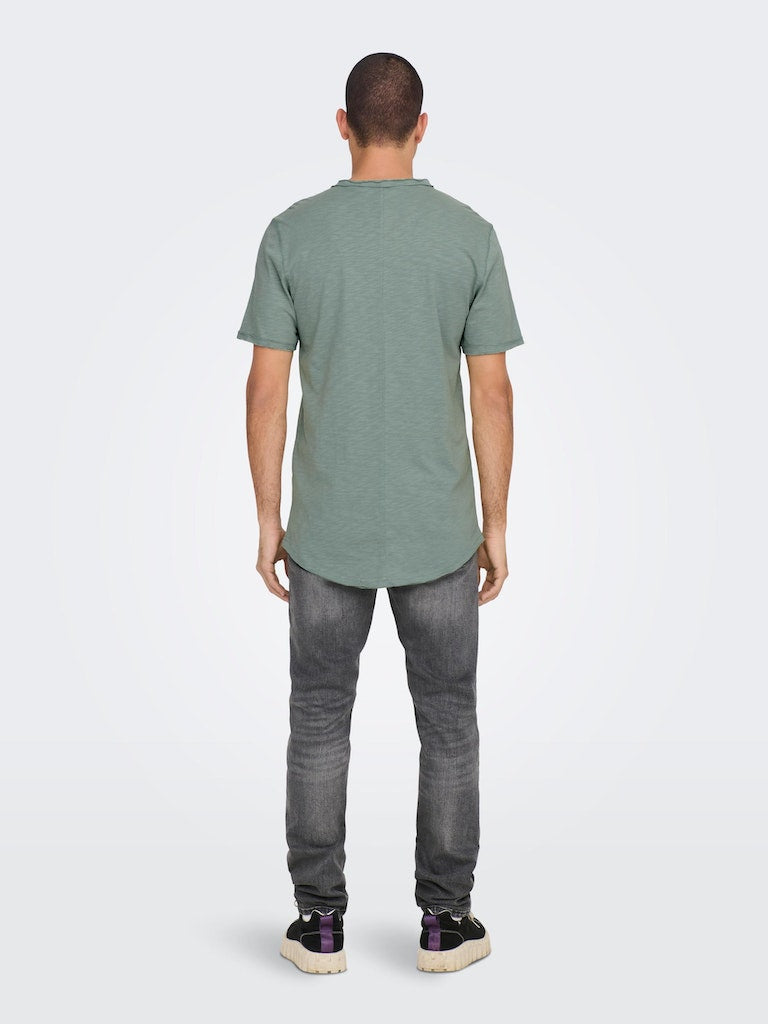 ONLY & SONS T-Shirt Chinois Green