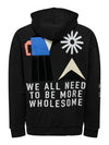 ONLY & SONS Hoodie Backprint Black