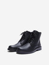 SELECTED HOMME Leder Boots Black