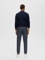 SELECTED HOMME Stoffhose China Blue Check