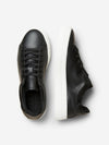 SELECTED HOMME Leder Sneaker Black