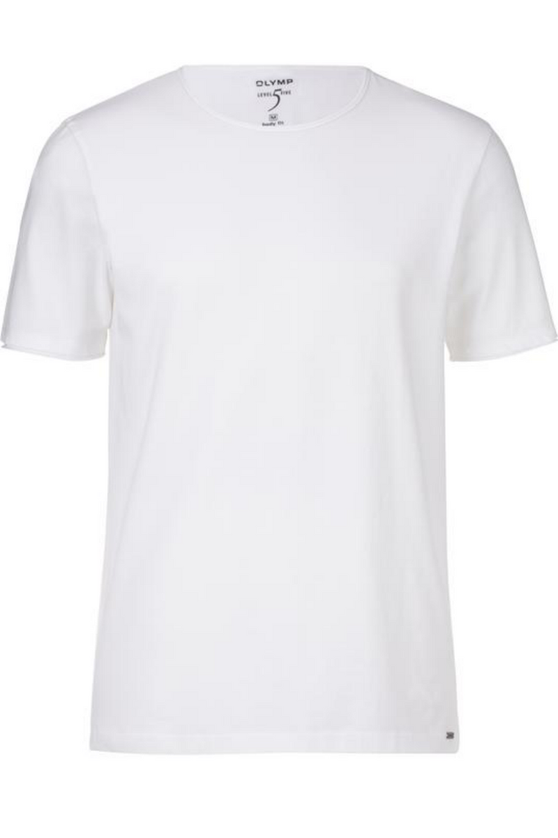 OLYMP T-Shirt Level 5 body fit Weiss